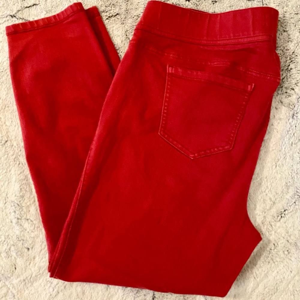Torrid Lean Jean, size 2R (or 20-22), fun red color!